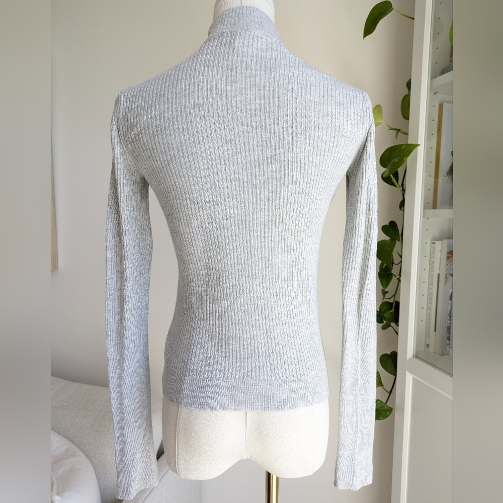 Prologue Ribbed High Neck Top - Picture 6 of 7